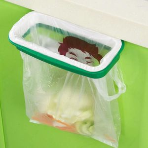 Hooks Cupboard Door Back Hanging Trash Rack Storage Can Holder Kitchen Cabinet Garbage Rubbish Bag