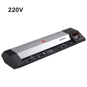 Laminator 220V 700 W Papier fotograficzny A2 A3 A4 Maszyna laminowania laminowania zimnego/gorącego laminatora Prędkość 500 mm/min Max szerokość 460 mm LM460IDA2