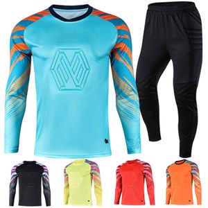 Football Goalkeeper Jersey Children's Adult Game Training Goalkeeper Jersey Dragon Goal Jersey Long Sleeved Pants Set