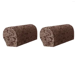 Pokrywa krzesła 2PC/set impreza solidne akcesoria ramię Celebration Elastic Home Wygodne miękkie meble Protection salon