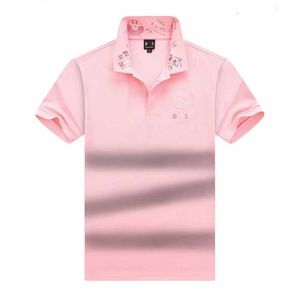 Designer de camisa Polo Mens Polos Tshirt Boss Fashion Luxury Brand Business Business Golf T-shirt Pure Algodão respirável Mangas curtas T camisetas 2024 Summer Top 8OKR