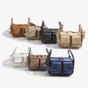 Lekka luksusowa torba na crossuse crossbody torebka krzyżowa podwójna kieszonkowa torba crossbody Wzór studencka torba na ramię