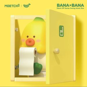 Moetch Banaxbana Decompression Music Box Birthing Birthday Gift Ornamenti di tendenza No Novety Spoof Toy 240407