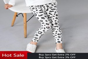 Rainbow Girls Leggings Pants Kids Casual Floral Pencil Pant Cute Toddler Skinny Trousers Teenage Girl Clothing6508363