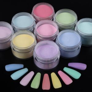 Remover 9Boxes/Set Light Color Acrylic Powder Set Aron Carving Crystal Powder Professional Design Nail Fast Extension Pigment Dust