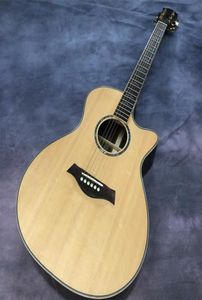 Acoustic Guitar 41 Inch GA Cutaway 814 Series Solid Wood Section7080582