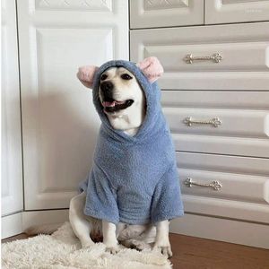 Hundkläder stora kläder för stor flanell höst vinter varma labrador gyllene retriever outfits