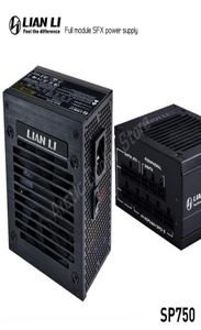 Fans Coolings Lian Li SP750 Small Power Supply SFX Klassad 750W Gold Medal Full Module O11D Mini PSU Desktop Computer Itx Mobo Alu8033085