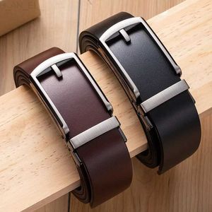 Belts New leather belt for men designer belt for men high-quality Cinturones Hombre Centure Homme Cinto belt with 3.5cm automatic buckleC240407