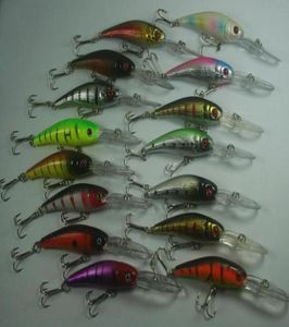 Assorted 30 pcs fishing lures minnow crankbaits hooks 78g10cm83867788395057