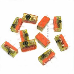 Acessórios 10pcs Novo TTC à prova de pó de ouro Micro interruptor 3pin liga de ouro Contato 0,78n 80 milhões de clique Life Button Mouse