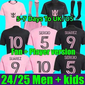 2023 2024 SUAREZ MesSIS Miami Soccer Jerseys CF MARTINEZ Matuidi HIGUAIN CAMPANA YEDLIN TAYLOR MLS 24 25 football shirt men kids kits Player Fans version adultS