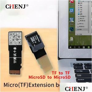 Computer Cables Connectors S Micro Sd Tf Memory Card Male To Female Extension Adapter Extender Test Tools Pcba Connector Mobile Phone Otp5S