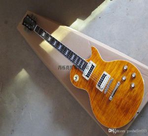 Ganz Neuankömmling Slash Gitarre LP traditionelle E -Gitarre Sunburst Guitar9177989
