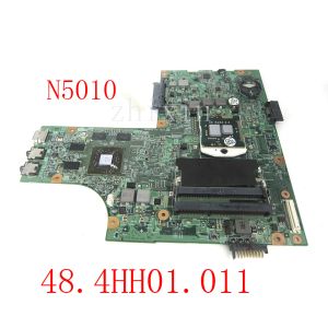 Материнская плата Yourui для Dell Inspiron N5010 Материнская плата ноутбука HM57 DDR3 48.4HH01.011 Mainboard CN052F31 052F31 52F31 Бесплатный процессор