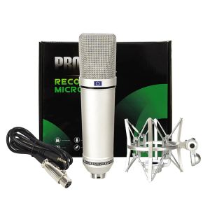 Tillbehör Professional Studio Mic Shock Mount Sock Proof Stand med kondensormikrofoner inspelning