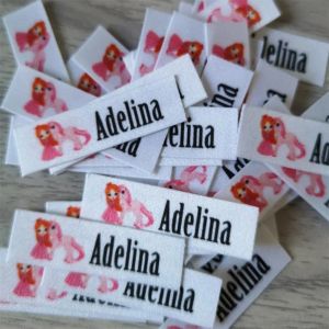 accessories Custom child Name Tags/Organic Cotton Labels,iron on, Custom Clothing LabelsClothing Name Labels,Organic Cotton Labels Tags