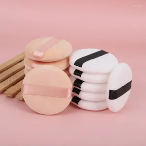 Gąbki do makijażu 10/15pc profesjonalny okrągły kształt przenośny proszek do twarzy podkład Puff Soft Sponge Sponge Beauty Tool