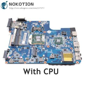 Motherboard NOKOTION Laptop Motherboard For Toshiba Satellite L640 L645 MAIN BOARD A000073700 DA0TE2MB6G0 HM55 DDR3 Free cpu