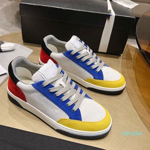 2024 Small White Shoes Elastic Band Casual Shoes Cowhide Suede Color Matching Panda Shoes