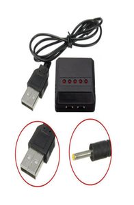 Ny x5 5 i 1 USB -gränssnitt Lipo -batteriladdare för SYMA HUBSAN JJRC UBI RC DRONE34485433324910