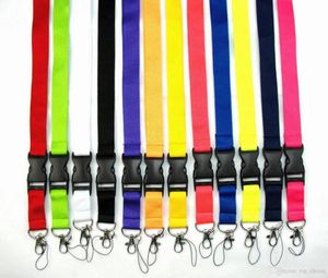 Cep Telefonu Kömülü Straps Giyim Spor Markası Anahtarlar Zincir Kimliği Kartları Tutucu Çıkarılabilir Buckle Landards 100pcs3378873