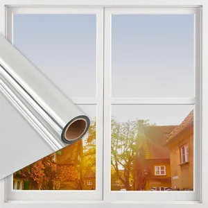 Window Stickers Reflective Living Room Sun Blocking Home Daytime Control Office Privacy Film Tint Way Mirror Anti UV Heat