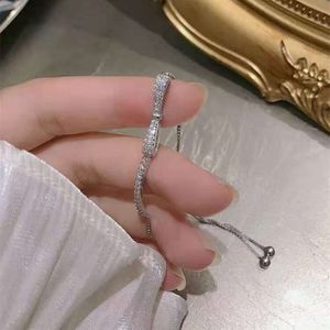 Hot Selling Full Diamond Bow Instagram Style Fashionable And Exquisite Light Women's Bracelet