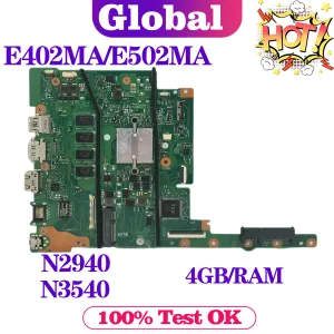 Motherboard Notebook Mainboard For ASUS E402MA E502MA F402MA F502MA X402MA X502MA L402MA L502MA Laptop Motherboard N2940 N3540 4GB/RAM