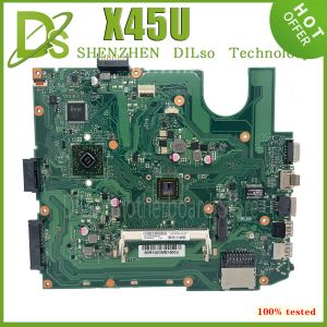 Motherboard KEFU X45U integrated MAINboard for ASUS K45U A45U Laptop Motherboard E21800 E450 100% Working Well