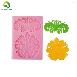 Baking Moulds Flower Silicone Mold Fondant 3D Non-stick Cake Soap Moldes De Silicona Sugar Decoration Cupcake Tools