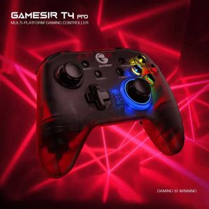 Spielcontroller Joysticks Gamessir T4 Pro Bluetooth Game Controller 2.4G Wireless Game Board -Anwendung, um die Arcade MFI Gaming Android Phone Q240407 zu wechseln