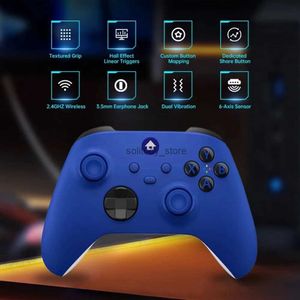 Kontrolery gier Joysticks Xbox Series S/X 2.4 GHz kontroler Xbox One Wireless Gamepad PC Control Gaming JoyStick Konsola wideo Akcesoria Joypad Q240407