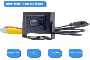 Mini Ahd Camera HD 5MP CCTV Camera Sony 335 AHD Security Pinhole soczewki wewnętrzne małe kamery wideo 3291233