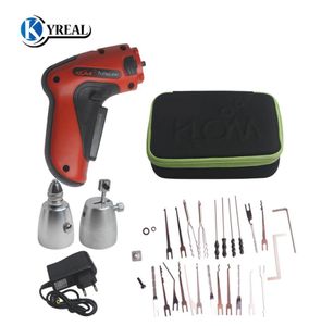 KLOM Cordless Electric Block Zabilanie Pistolet Auto Blokowanie Pistolety Zestaw Lokpicking Zestaw ślusarki 8760149