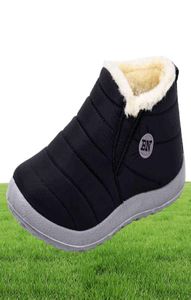 Men Boots Sapatos de inverno leves para homens botas de neve calçados de inverno à prova d'água Plus Tamanho 47 deslize em botas de inverno unissex no tornozelo 213432625