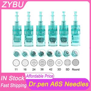 50st Microneedling Electric Derma Pen Needles Bayonet Cartridge 11/16/24/36/42 PIN/NANO 3D 5D för Auto Microneedle Needles Dr.Pen A6S DERMAPEN Ersättning MTS Head