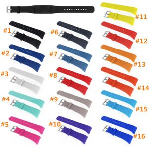 DHL Silicone Sport Band för Samsung Gear Fit 2 SMR360 Fitness Band Wearable Rubber Armband Wrist Strap R3601328708