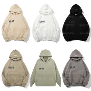 essientials hoodie designer essentialsweatshirts män essentialshoodie kvinnor träning byxor långärmade brev tryck hip hop hooded tröja streetwear