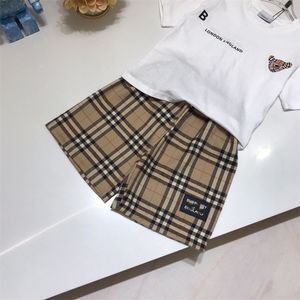 Summer New Designer's Children's Clothing Pure Cotton Fashion Mode i Damskie Zestaw Damski rozmiar 90 cm-16 1e