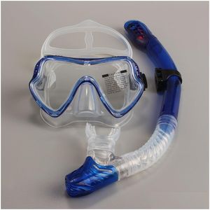 Tauchmasken JSJM Professionelle Schnorchelmaske Schnorchelbrille Brille Schwimmschlauchset ADT Uni Drop Lieferung Sport im Freien Wasser SCU Dhtrh