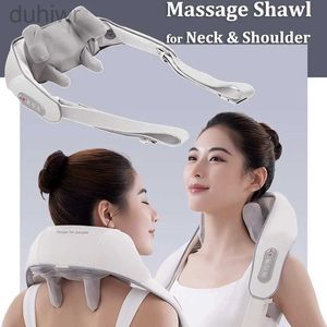 Massager na ramię w całej ciała masażer masażer wielofunkcyjny masaż wibracje szalik Relaksacja Massager szyjki macicy sztywna ulga w ramach barku 240407
