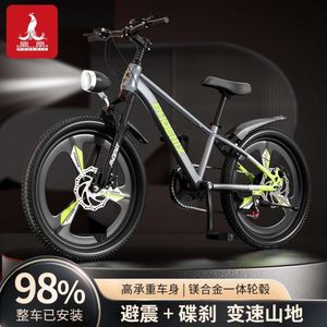 Phoenix Student Elementary Bicycle Mountainous Variable Speed ​​Integrated Disc Brake stötdämpare Girl 20 Inch School Foot Bike