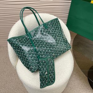 Double Designer Tote Original Bag Fashion Plaid Handbag Large Composite Capacity Colorful Letter Shopping Women Pattenrs Wallet
