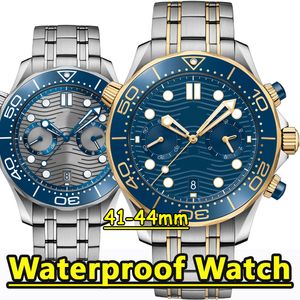 Mens Watch Designer Watches High Quality Sea 300 Movement Function Watch 44m Automatisk Mekanisk klocka 904L Rostfritt stål Sapphire Watertproof Luminous With Box