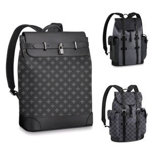 Mochila de luxo clássica Mochila de grande capacidade Backpack Bolsa de bagagem ombros Bolsas de viagem Mulheres Mulheres Casual Viagens Escola Backpachas de Couro de Alta Qualidade