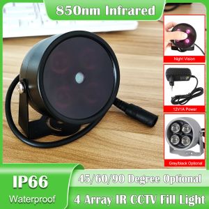 Accessori 850nm 4 Array LED IR LED illuminatore LIGHT IR IR INFRARED INFRATORO NOTTE NOTTE VISION NAGATURA CCTV FILLE LUCE PER CCCTV 90/60/45DEGREE