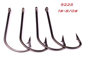 200pcslot 9 Storlekar 180 9225 O039SHAUGHNESSY HOOK High Carbon Steel Barbed Fishing Hooks FS237769977