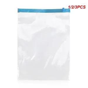 Storage Bags 1/2/3PCS Manually Vacuum Compressed Bag Roll Up Seal Travel Space Saver Clothes Organizer Reusable Packing