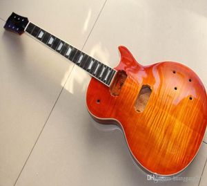 Cały nowy przylot Gibsolpstandard Electric Guitar Bady Zestaw wykonany z mahoniowej body szyi ebony fretboard w Sunburst 1301013285162